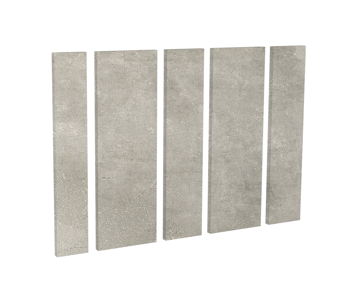 Engineered stone panel infill